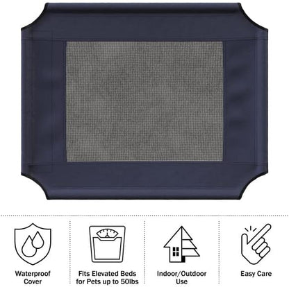 PETMAKER Elevated Dog Bed Cover 30x24-Inch Replacement