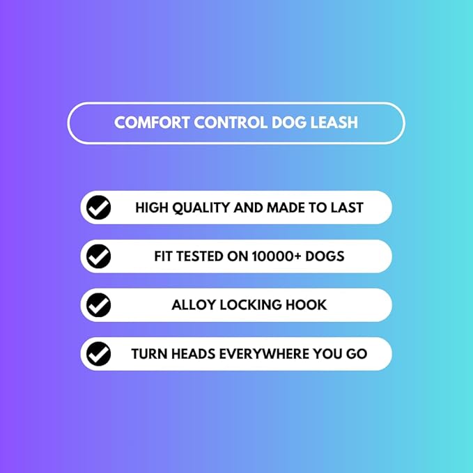 Spark Paws Premium Dog Leash & Poop Bag Set 90s Retro