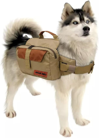 Dog Backpack, Backpack for Dogs, Dog Hiking Backpack, Dog Backpack Harness, Dog Saddle, Dog Hiking Gear, Dog Harness with Pockets, Backpack for Dogs to Wear