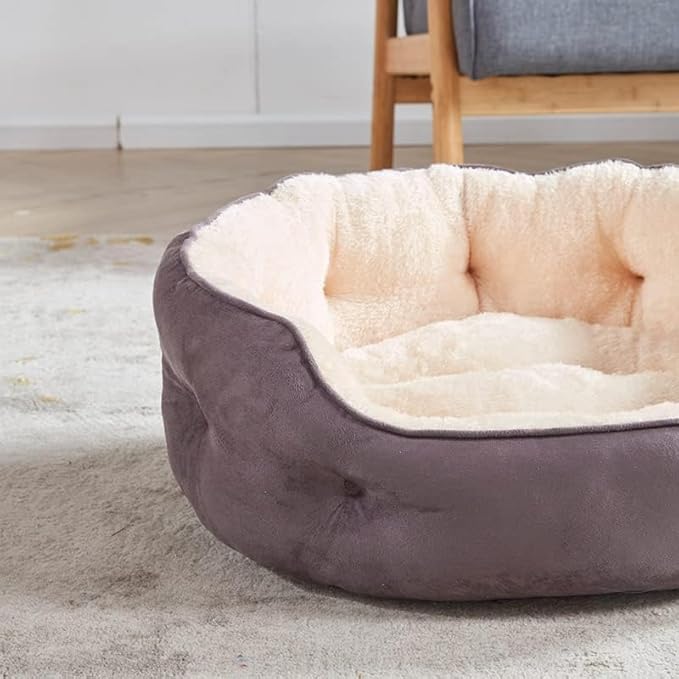 Round Cat Bed 21x19x6 Inch
