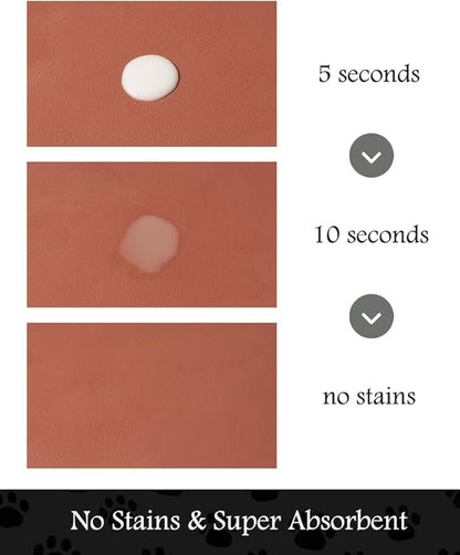 Pet Feeding Mat-Absorbent Dog Mat for Food and