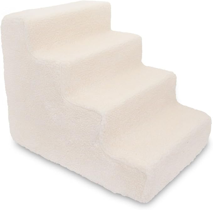 Best Pet Supplies Dog Stairs for Small Dogs & Cats 4-Step