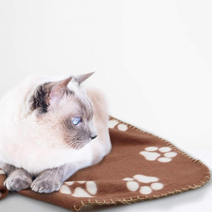 Comsmart Warm Paw Print Blanket/Bed Cover for Dogs and Cats