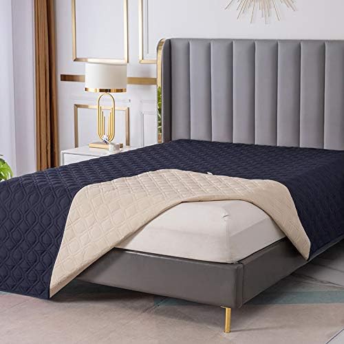 RBSC Home Waterproof Blanket Dog Bed Cover Non Slip Large Sofa Cover Incontinence Mattress Protectors for Pets Dog Cat 68x82"