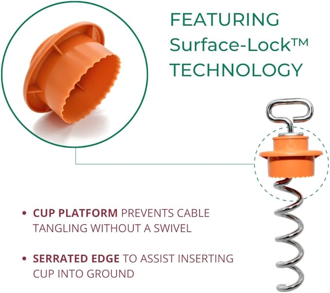 Intelli-Stayk: 4" Diameter with Exclusive Surface-Lock Technology