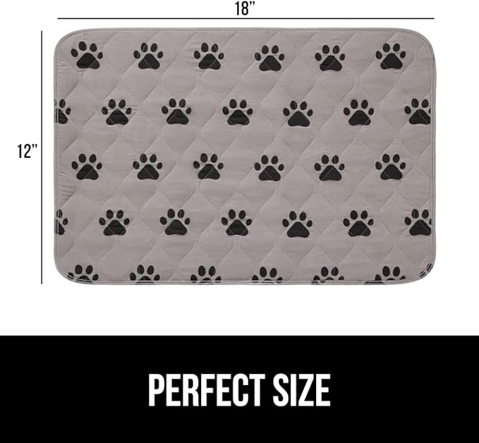 Gorilla Grip Washable Puppy Pads 18x12 Pack 2