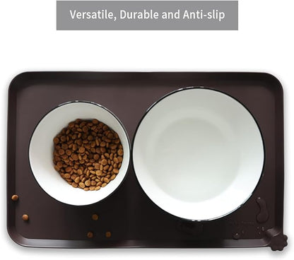 Hoki Found Silicone Pet Food Mats Tray