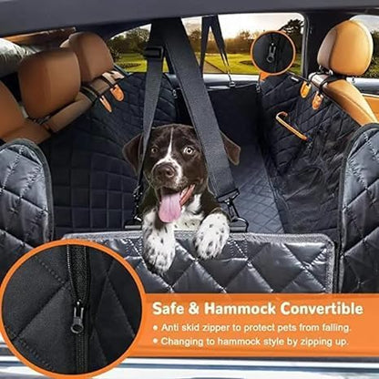 Dog Car Seat Cover for Back Seat for XL Cars