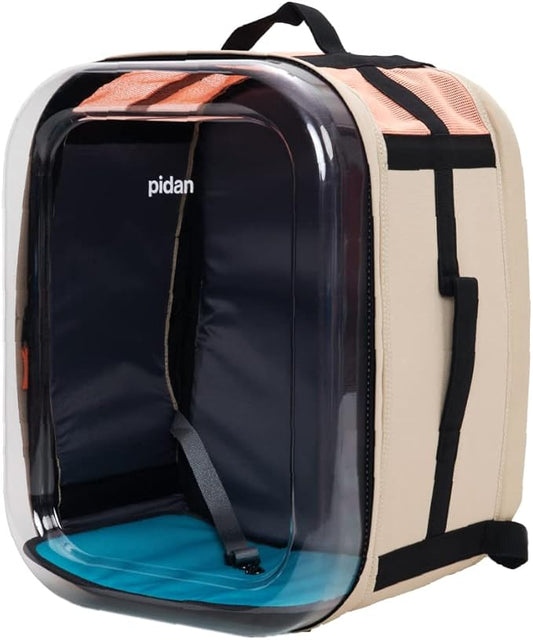 pidan Cat Backpack Cat Carrier Backpack Bag, Pet Carrier Bag for Travel and Hiking, Suitable for Large Cats and Small Dogs