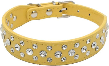 Rhinestone Dog Collar