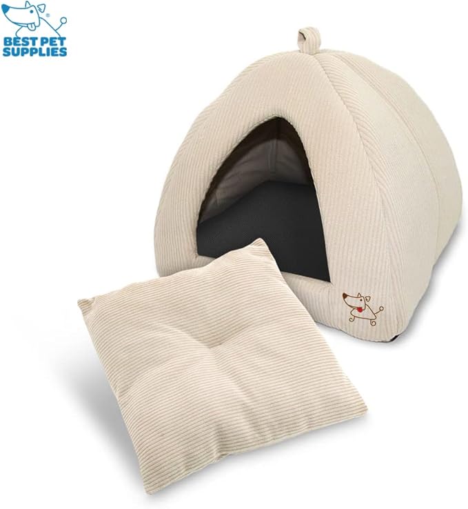 Pet Tent-Soft Bed for Dog and Cat by Best Pet Supplies 19" x 19" x H:19"