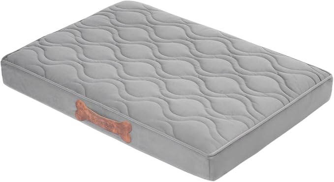 BALANCE Dog Crate Bed，Water-Resistant Orthopedic Dog Beds with Nonskid Bottom