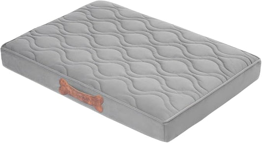 BALANCE Dog Crate Bed，Water-Resistant Orthopedic Dog Beds with Nonskid Bottom