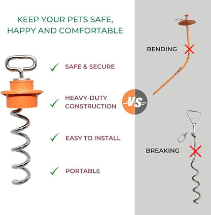 Intelli-Stayk: 4" Diameter with Exclusive Surface-Lock Technology