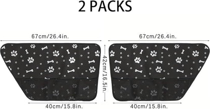2 Packs Dog Car Door Protector Pet Vehicle Door Protector