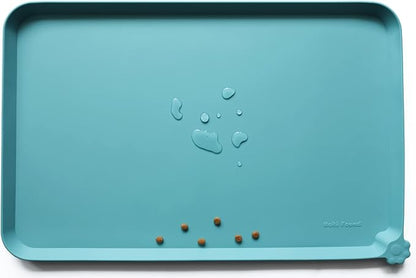 Hoki Found Large Silicone Pet Food Mats Tray
