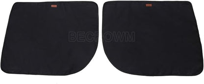 BECROWMUS 2 Packs Dog Car Door Protector