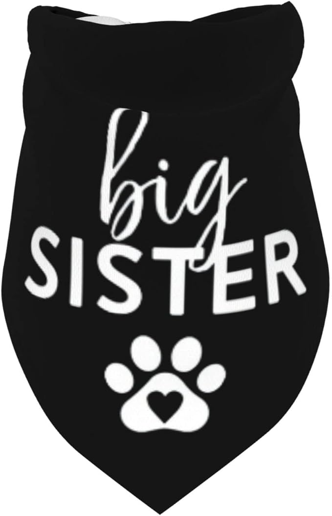 Big Sister Dog Bandana