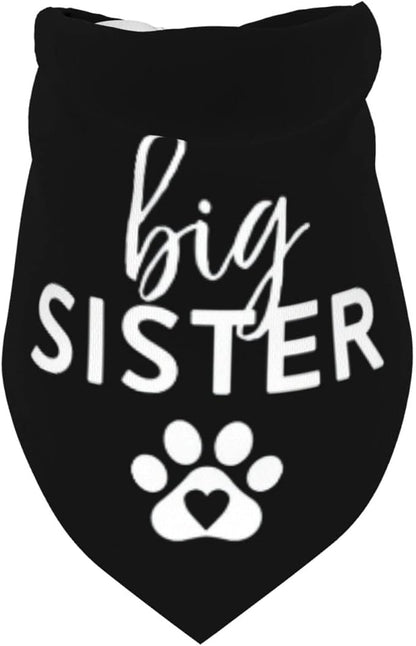 Big Sister Dog Bandana