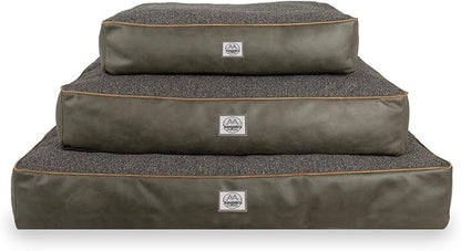 Memory Foam Dog Bed for Large Dogs- Waterproof Dog Bed Mat with Removable Washable Cover