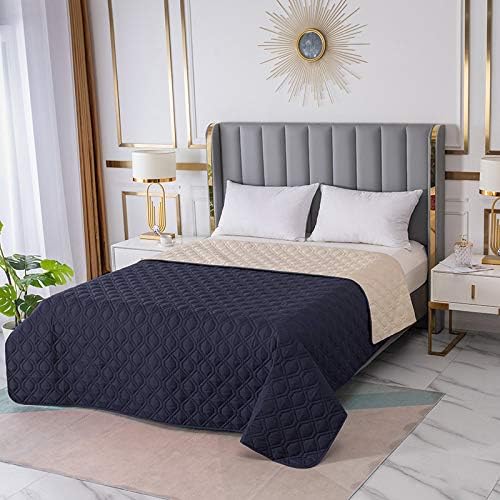 RBSC Home Waterproof Blanket Dog Bed Cover Non Slip Large Sofa Cover Incontinence Mattress Protectors for Pets Dog Cat (52x82