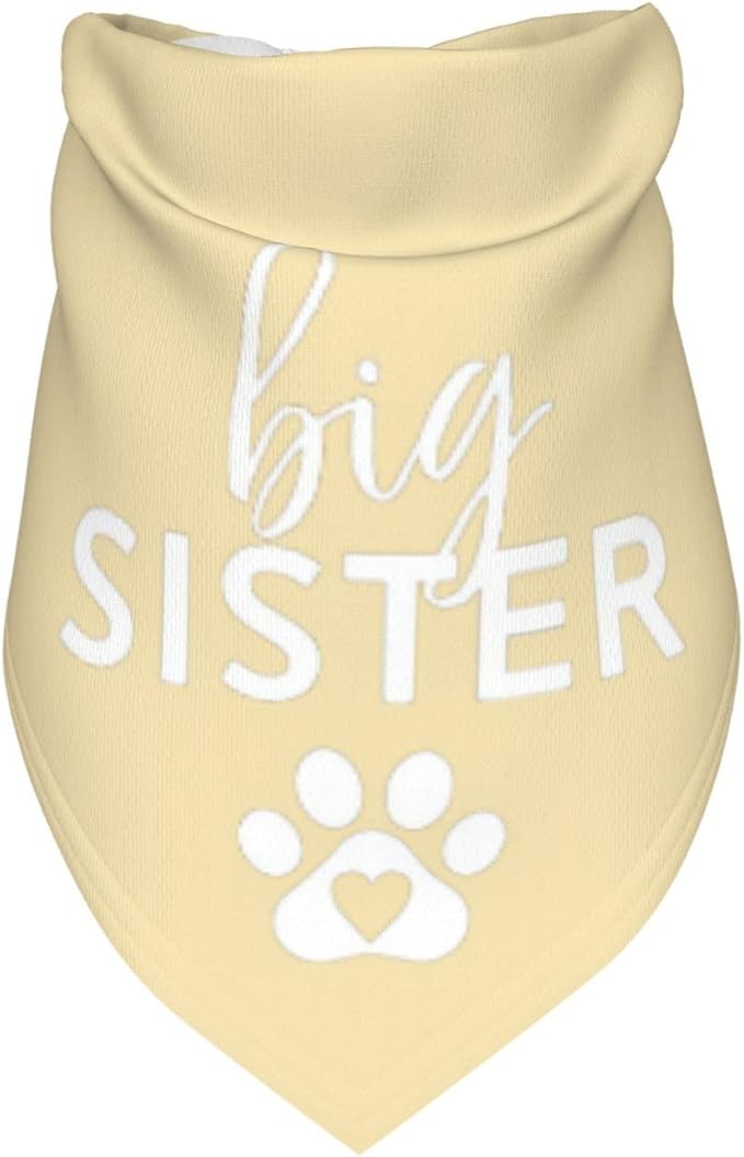 Big Sister Dog Bandana