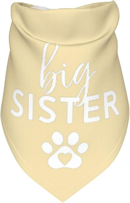 Big Sister Dog Bandana