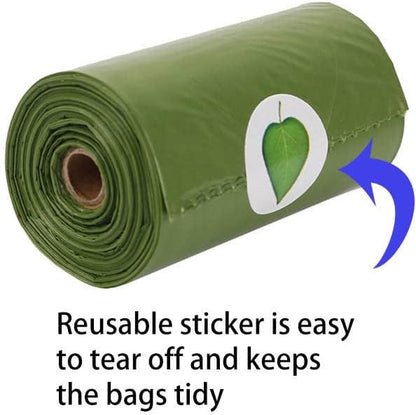 Dog Poop Waste Bags with Dispenser and Leash Clip 150 Count, 100% Leak 10 Refill