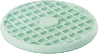 Outward Hound Fun Feeder Slo Tray Slow Feeder Dog Bowl for French Bulldogs and Other Brachycephalic Breeds or Flat-Faced Breeds, One Size, Mint Green