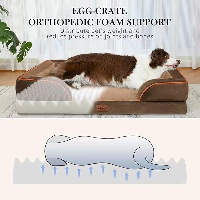 Large Dog Beds Orthopedic Foam