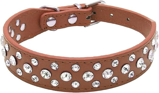 Rhinestone Dog Collar