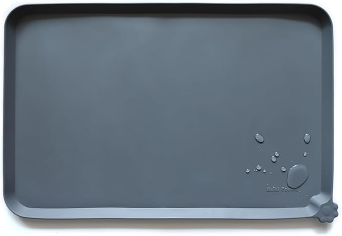 Hoki Found L Silicone Pet Food Mats Tray