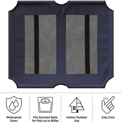 PETMAKER Elevated Dog Bed Cover 36x30-Inch Replacement