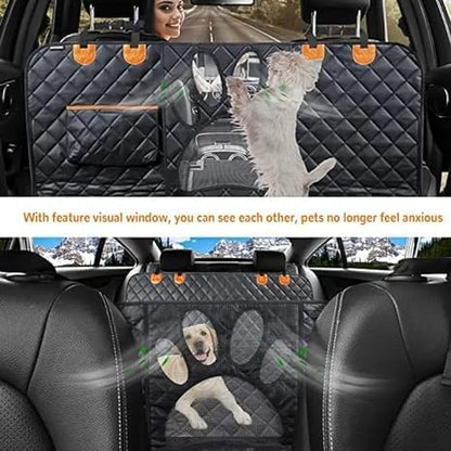 Dog Car Seat Cover for Back Seat for XL Cars