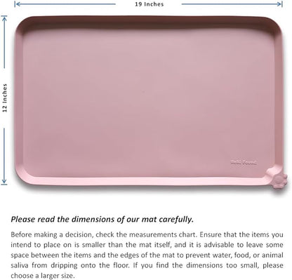 Hoki Found Silicone Pet Food Mats Tray