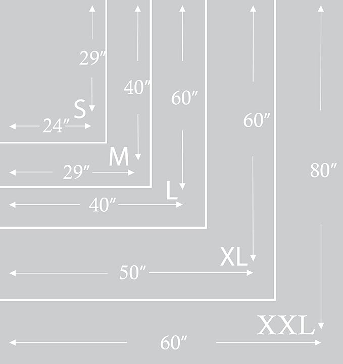 MACEVIA Fluffy Fleece Dog Blankets (40x60 Inch,