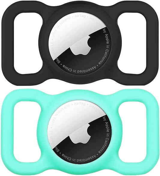 Air Tags-2 Pack Airtag Dog Collar Holder SWINCHO 1-3cm Width