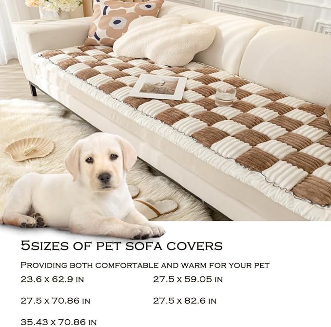 Dog Couch Cover Protector (35.43 x 70.86 inch,