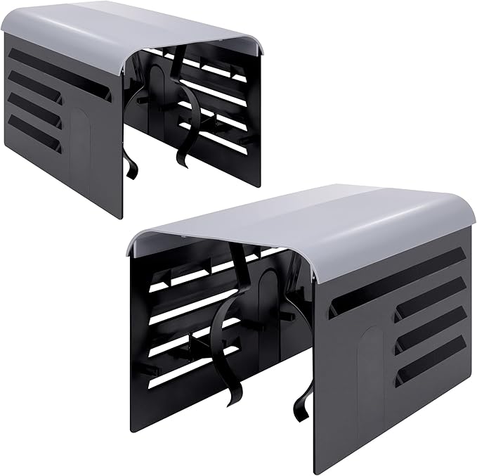 RunNico 2 Pack Pool Pump Covers for Outside Units