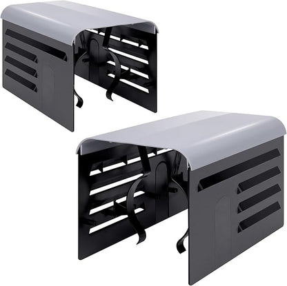 RunNico 2 Pack Pool Pump Covers for Outside Units