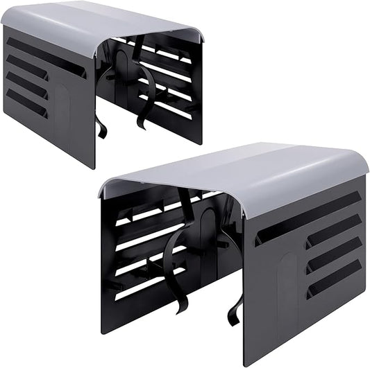 RunNico 2 Pack Pool Pump Covers for Outside Units