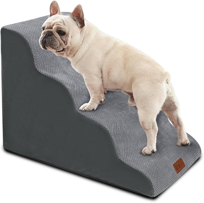 Dog Stairs for Small Dogs 4 Steps