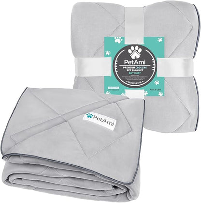 PetAmi Premium Cooling Dog Blanket 60x80, Light