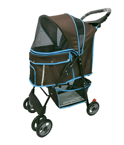 AmorosO 4 Wheels Pet Convenient Stroller