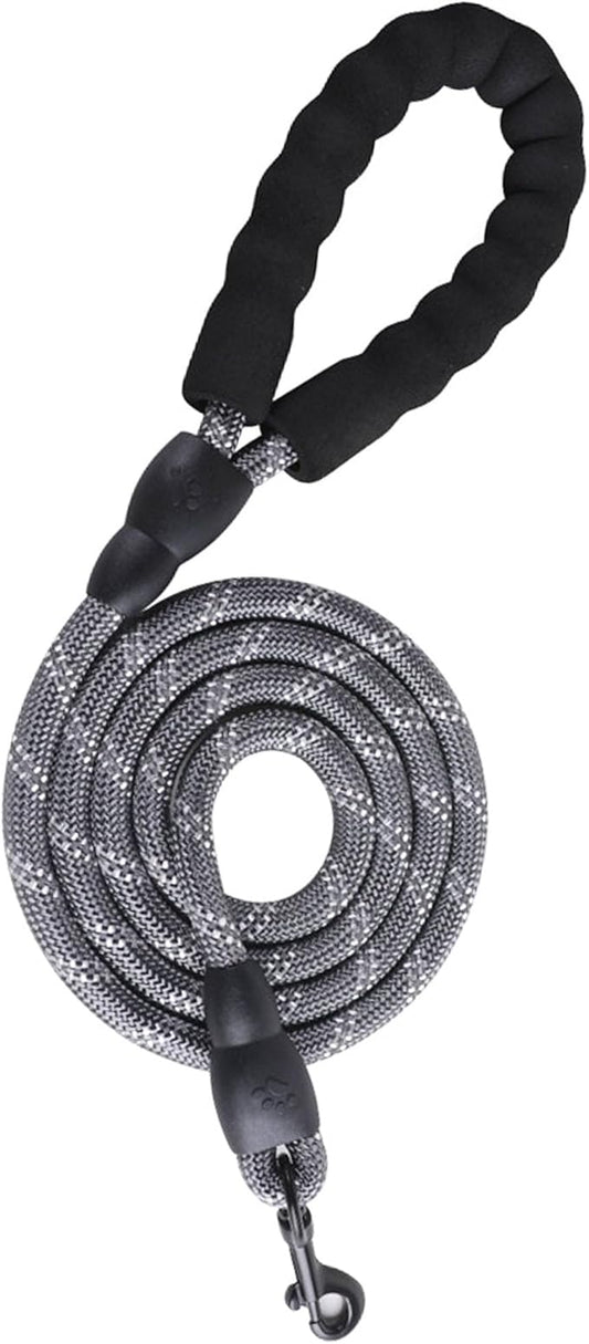 PETANK Slip Leads for Dogs 5 FT with Soft Padded Handle 5FT*1/2")