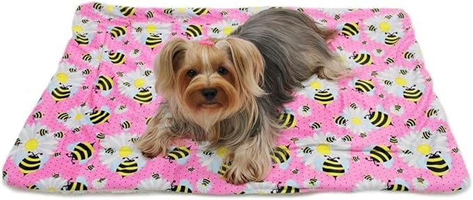 Klippo Dog/Puppy Luxurious Minky & Ultra-Plush Blanket ONE Size (Bumblebee)