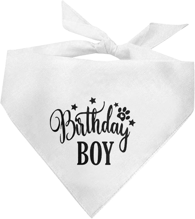 Birthday Dog Bandana 1st Birthday (A16)
