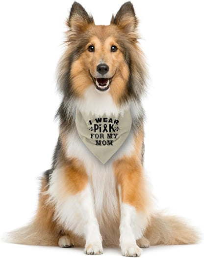 Apricot Gray Dog Bandana (D48)