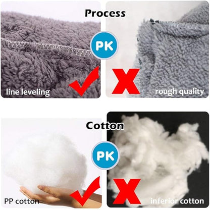 Barelove Rectangular Dog Cat Beds Mattress Washable Pads Room