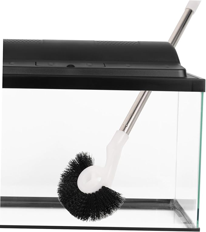 Aquarium Cleaning Brush with Spiral Brush Fish Tank Cleaner Tool for Efficient Aquarium Maintenance Handle for Easy Use Suitable for All Aquarium Sizes